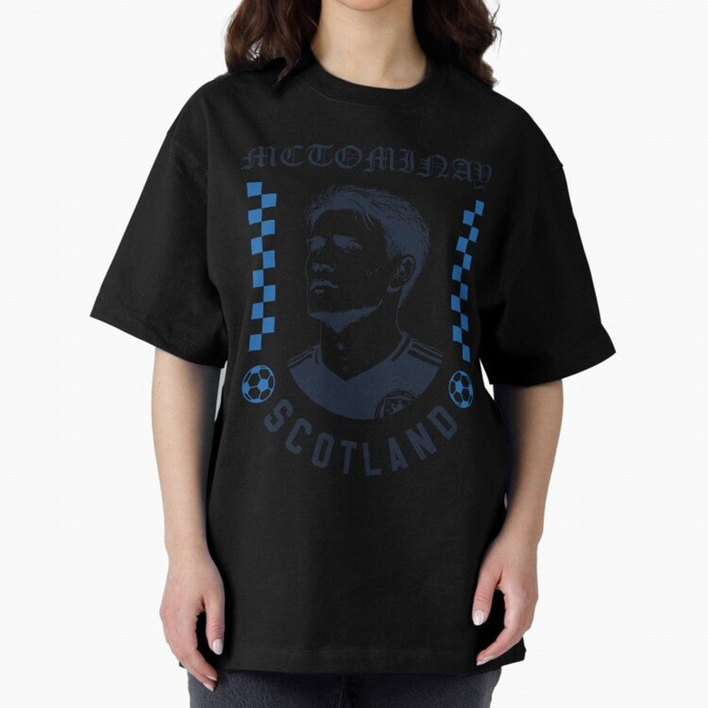 McTominay Scotland Soccer Legend Retro Football Fan Design Classic T-Shirt Follow the Final Road of FIFA World Cup 2026 Highlighting Messi, Argentina, France and Brazil Energy, Sports Nostalgia, International Competition, Famous Players and
