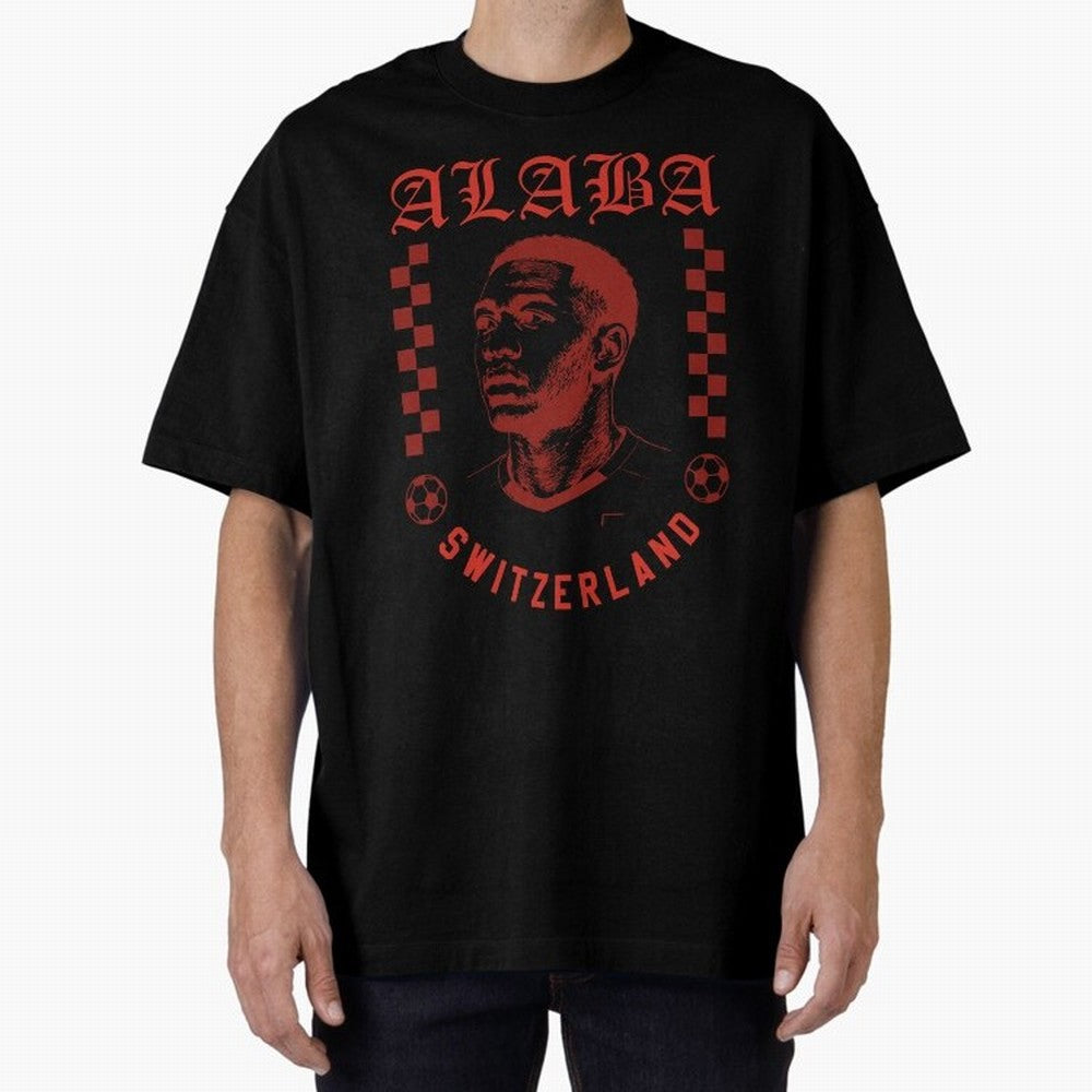 Alaba Switzerland Soccer Legend Vintage Football Fan Shirt Classic T-Shirt Keep the Match Day Mood of Match Day Hype around FIFA World Cup 2026, Neymar, Haaland and Cristiano Ronaldo, England, Fan Favorite Moments, National Team Passion, Big Match