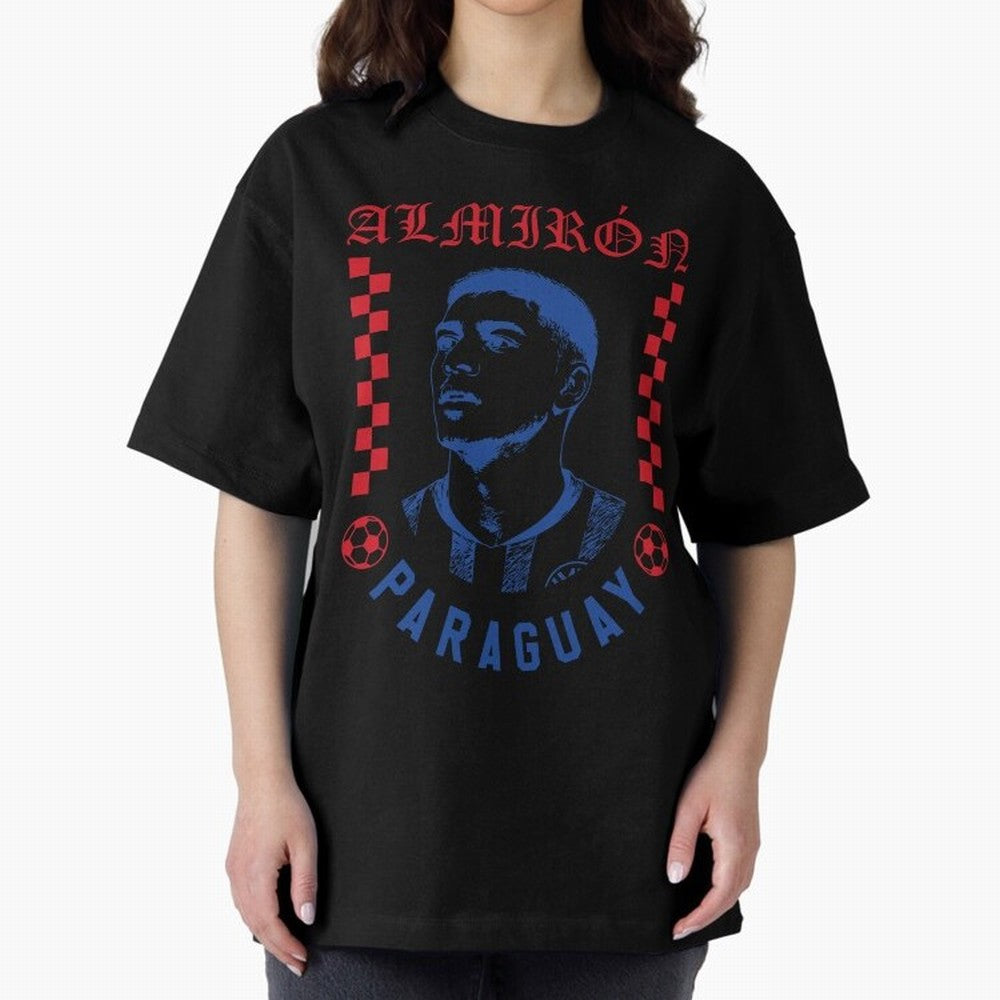 Almir¨®n Paraguay Soccer Legend Vintage Football Fan Graphic Classic T-Shirt Relive Legendary Nights from Global Football Passion for FIFA World Cup 2026 Group Stage, Driven by Messi, CR7 and Mbappe, Portugal, Spain and Germany, Champion Mindset,