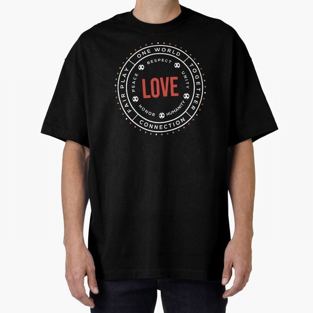 One World One Game ¡ª Soccer World Cup 2026 Love Unity Design Classic T-Shirt Bring Trophy Dreams to Global Football Passion for FIFA World Cup 2026 USA Canada Mexico, Driven by Neymar, Haaland and Cristiano Ronaldo, France, Football History, Final
