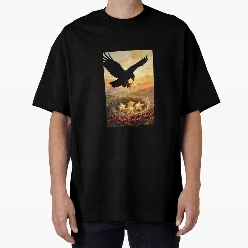 TEAM GERMANY with eagle's nest and 4 stars Classic T-Shirt Bring a Vintage Feel to Global Football Passion for FIFA World Cup 2026, Highlighting Haaland, Spain, Game Day Rituals, Football Legends, Country Pride and the Road to the Final; Created