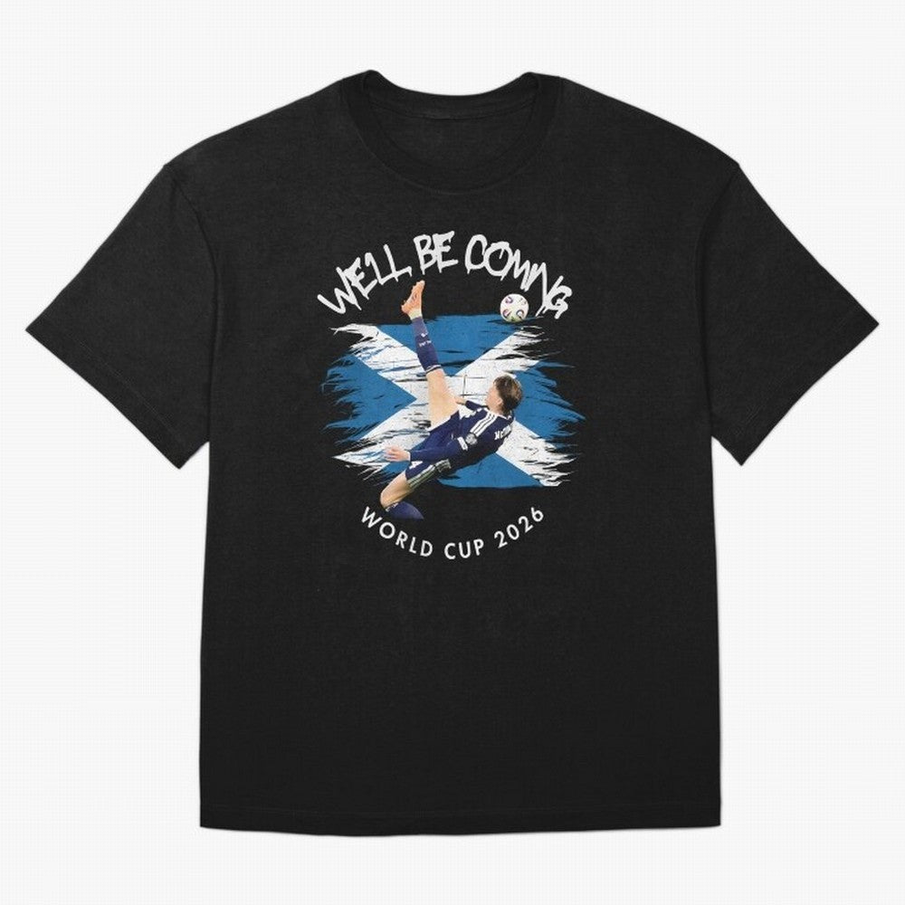 We'll be coming 2026 - Scotland World Cup 2026 ¨C Tartan Army Returns Classic T-Shirt Represent Football Lovers during FIFA World Cup 2026 Group Stage Capturing Messi and Cristiano Ronaldo, Portugal, Spain and Germany Energy, Game Day Rituals,