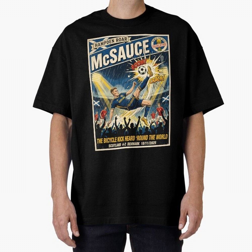 McSauce Goal November 18th 2025 Classic T-Shirt Keep the Legacy of FIFA World Cup 2026 Group Stage Spirit, Centered on Portugal, Cristiano Ronaldo, Haaland and CR7, Fan Favorite Moments, National Team Passion, Big Match Drama and Soccer History;