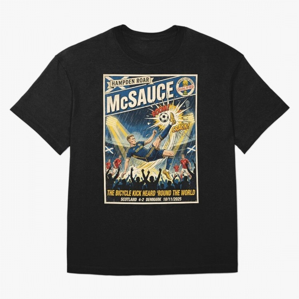 McSauce Goal November 18th 2025 Classic T-Shirt Keep the Legacy of FIFA World Cup 2026 Group Stage Spirit, Centered on Portugal, Cristiano Ronaldo, Haaland and CR7, Fan Favorite Moments, National Team Passion, Big Match Drama and Soccer History;