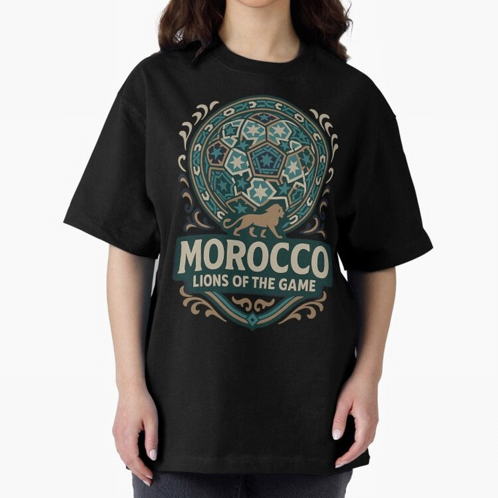 Morocco Lions Of The Game Classic T-Shirt Relive the Noise and Pride of FIFA World Cup 2026 USA Canada Mexico Spirit, Driven by Argentina, France and Brazil, Neymar, Stadium Memories, Football Loyalty, International Chants and Championship