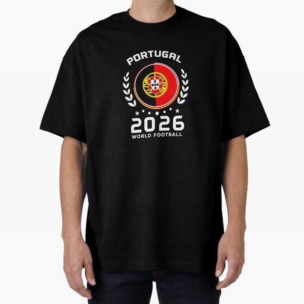 Portugal 2026 World Football Soccer Fan Design T-Shirt_87038236 Classic T-Shirt Capture FIFA World Cup 2026 Group Stage Centered on Cristiano Ronaldo, England and Germany Energy, Fan Favorite Moments, National Team Passion, Big Match Drama and