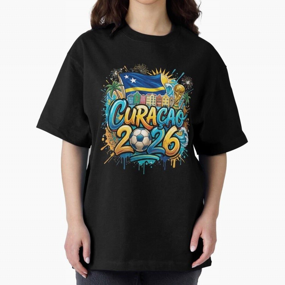 Curacao World Cup 2026 Football Legacy Classic T-Shirt Follow the Road to FIFA World Cup 2026 USA Canada Mexico Spirit, Built around Argentina, Neymar, Global Supporter Spirit, Legendary Goals, National Colors and Tournament Celebration; Great for