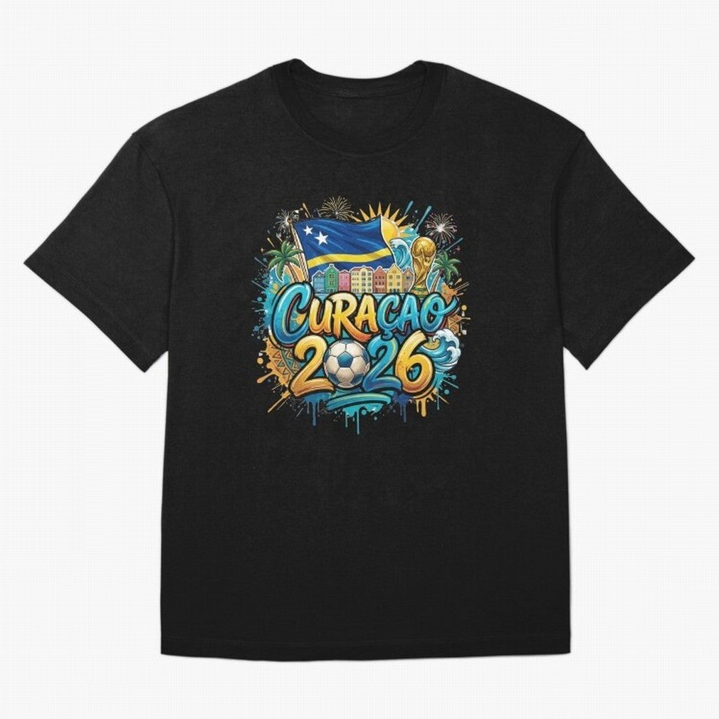 Curacao World Cup 2026 Football Legacy Classic T-Shirt Follow the Road to FIFA World Cup 2026 USA Canada Mexico Spirit, Built around Argentina, Neymar, Global Supporter Spirit, Legendary Goals, National Colors and Tournament Celebration; Great for