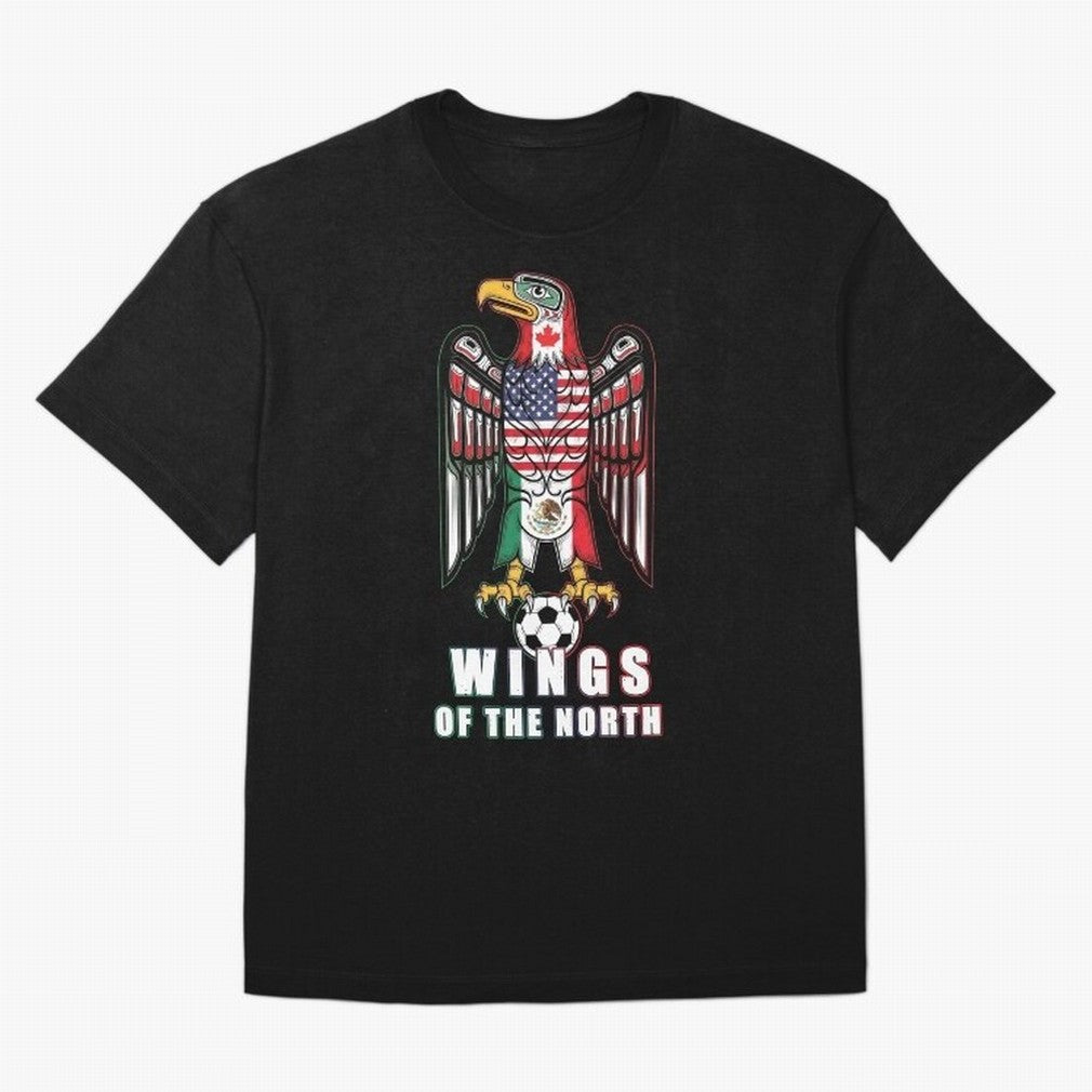 Eagle of the Americas - United Wings 2026 Classic T-Shirt Celebrate the Magic of Match Day Hype around FIFA World Cup 2026, CR7 and Messi, Portugal, Spain and Germany, Retro Football Energy, Iconic Rivalries, Trophy Chase Drama and Stadium
