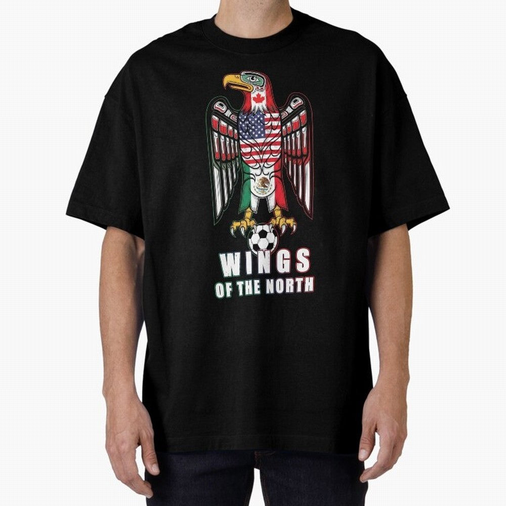 Eagle of the Americas - United Wings 2026 Classic T-Shirt Celebrate the Magic of Match Day Hype around FIFA World Cup 2026, CR7 and Messi, Portugal, Spain and Germany, Retro Football Energy, Iconic Rivalries, Trophy Chase Drama and Stadium
