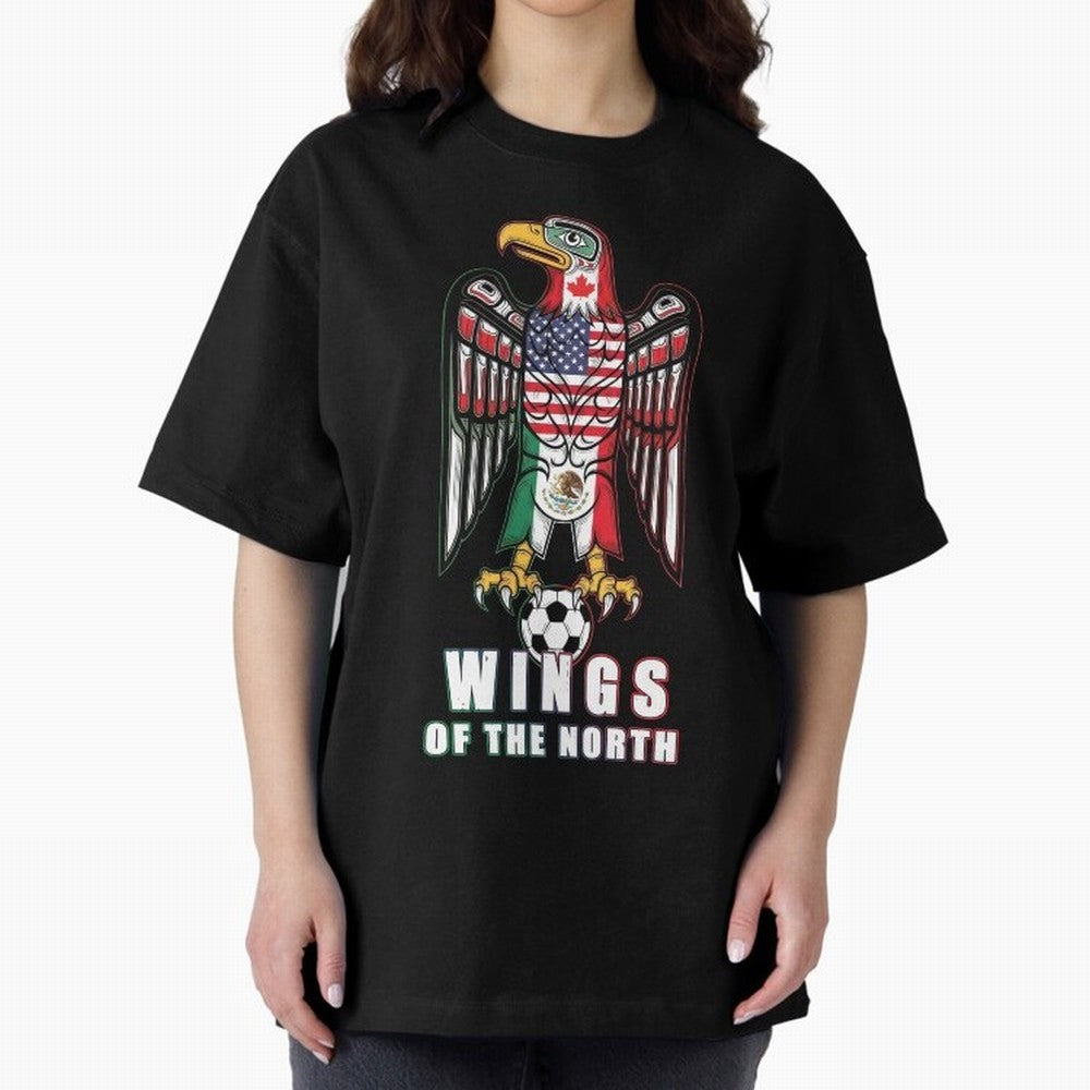 Eagle of the Americas - United Wings 2026 Classic T-Shirt Celebrate the Magic of Match Day Hype around FIFA World Cup 2026, CR7 and Messi, Portugal, Spain and Germany, Retro Football Energy, Iconic Rivalries, Trophy Chase Drama and Stadium