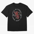 We'll be Coming Scotland Football Tee Scottish World Cup Classic T-Shirt Show Championship Spirit for Match Day Hype around FIFA World Cup 2026 Group Stage, Neymar, Haaland and Cristiano Ronaldo, Argentina, Retro Football Energy, Iconic Rivalries,