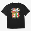 Usa Canada Mexico Soccer 2026 Oversized T-Shirt Support Your Favorite Stars during FIFA World Cup 2026 USA Canada Mexico Built around Neymar, England and Germany Energy, Stadium Chants, National Pride, Trophy Dreams and Unforgettable Football