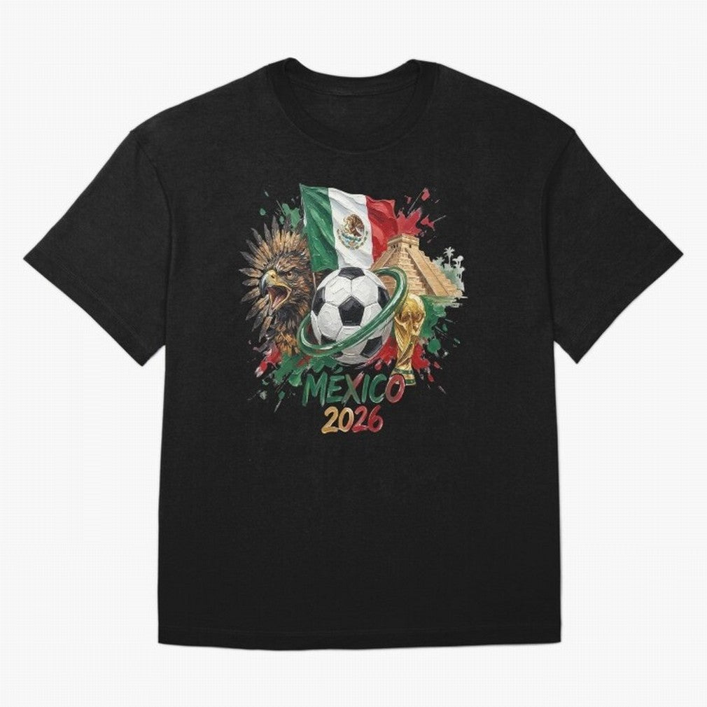 Mexico World Cup 2026 Oversized T-Shirt Turn Every Weekend Toward Match Day Hype around FIFA World Cup 2026 Group Stage, Messi, Argentina, France and Brazil, Stadium Memories, Football Loyalty, International Chants and Championship Tradition; Great