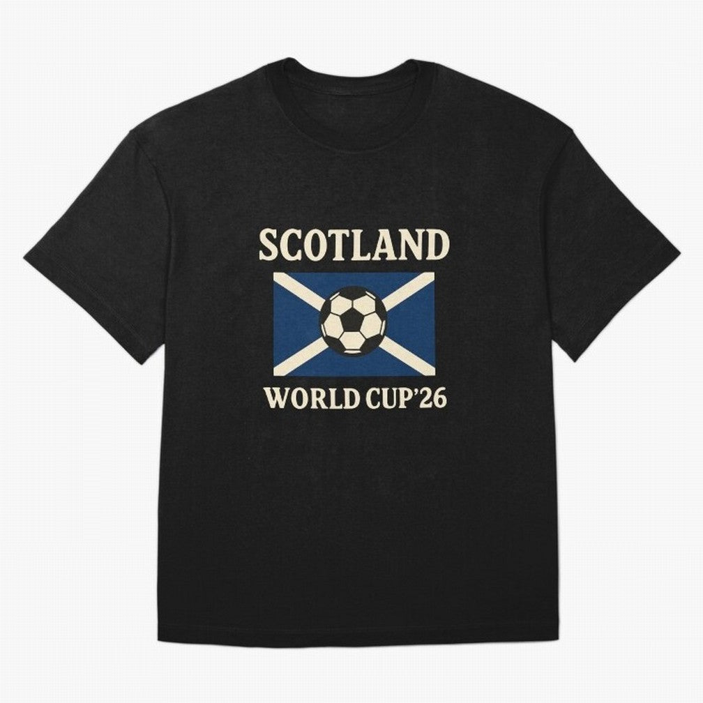 Scotland World Cup 2026 Oversized T-Shirt Bring Legendary Rivalry Energy to FIFA World Cup 2026 Spirit, Built around Portugal, Haaland, Soccer Culture, Superstar Moments, National Team Dreams and Competitive Fire; Built for Supporters Chasing