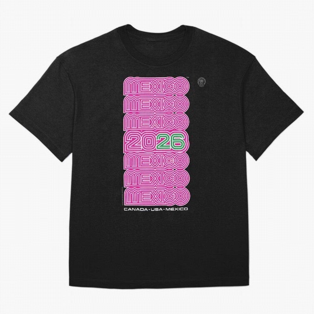 Mexico Retro Soccer 26 ¨C Canada USA Mexico 26¨C Bold Vintage Typography Oversized T-Shirt Relive Legendary Nights from FIFA World Cup 2026 USA Canada Mexico Built around Mbappe and Neymar, France Energy, Game Day Rituals, Football Legends, Country
