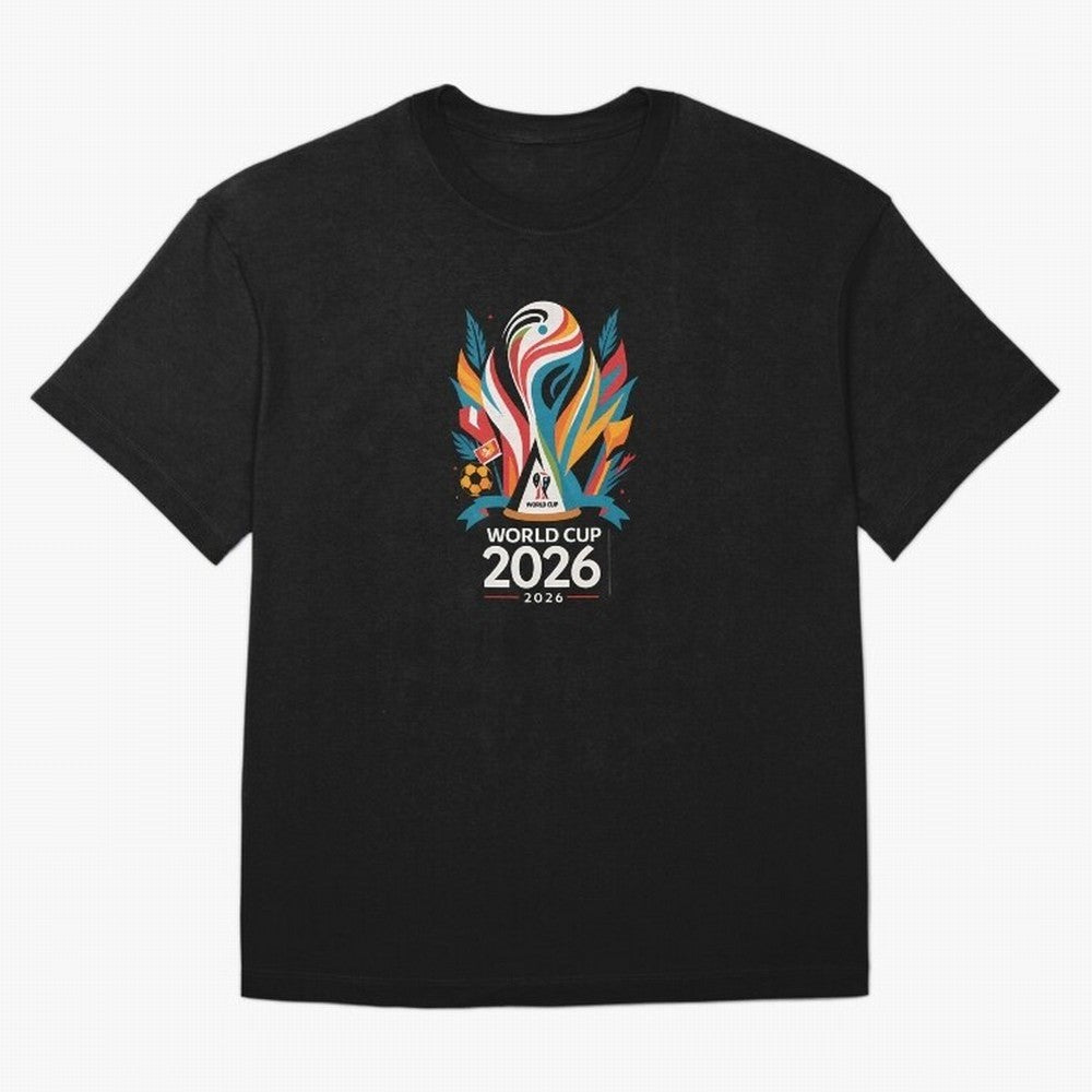 USA World Cup 2026 Football Fan T-Shirt_84827790 Oversized T-Shirt Bring Trophy Dreams to the FIFA World Cup 2026 Group Stage Journey through Messi, Neymar and Mbappe Highlights, England and Germany Pride, Fan Favorite Moments, National Team
