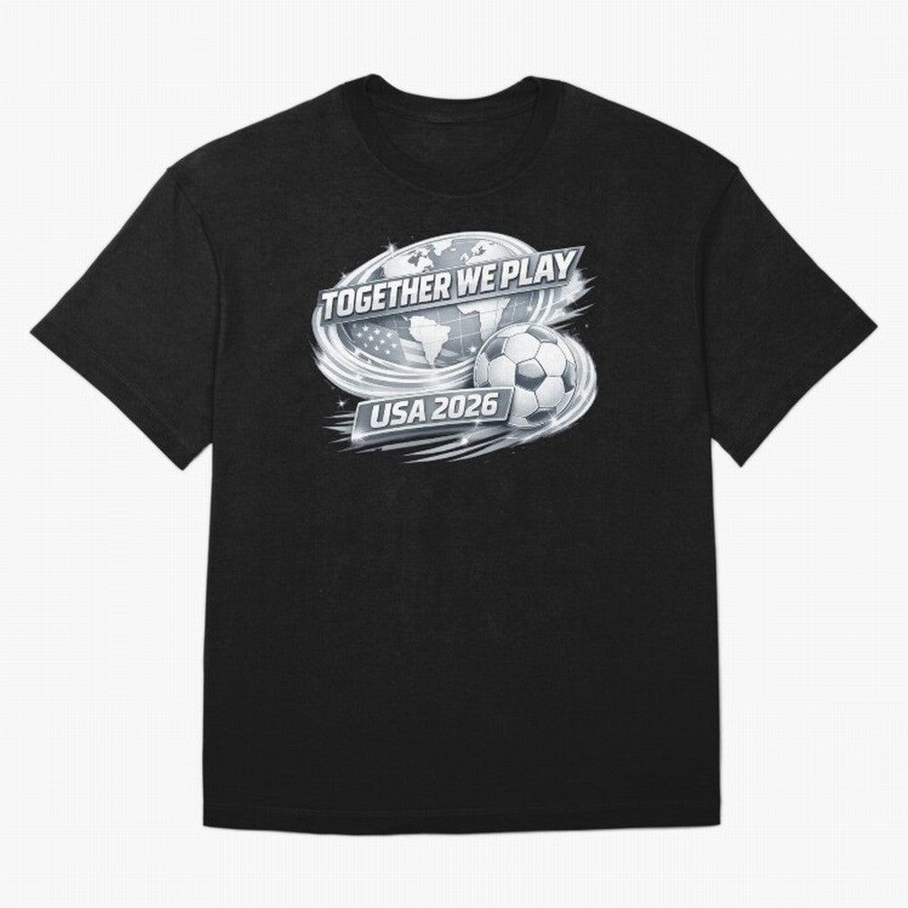 World Cup 2026 Oversized T-Shirt Create FIFA World Cup 2026 USA Canada Mexico Spirit, Made for Spain and Netherlands, Cristiano Ronaldo, Haaland and CR7, Football Passion, Legendary Performances, Festival Vibes and Supporter Community; Made for Die