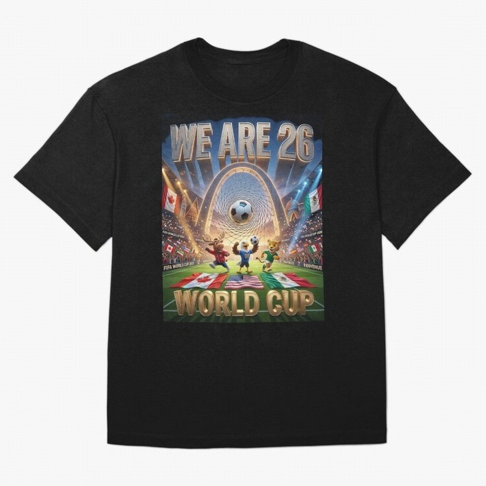 World cup 2026 Oversized T-Shirt Feel FIFA World Cup 2026 Spirit, Connected to Spain and Netherlands, CR7, Classic Soccer Heritage, Championship Pressure, Fan Loyalty and International Pride; Made for Die Hard Supporters, Soccer Lovers, Game Day