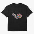 world cup Oversized T-Shirt Celebrate Golden Goal Energy in FIFA World Cup 2026 USA Canada Mexico for Fans of Haaland and Mbappe and France and Portugal, Bringing Stadium Chants, National Pride, Trophy Dreams and Unforgettable Football Memories;
