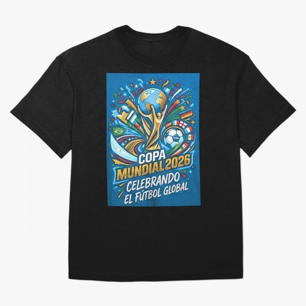World Cup Oversized T-Shirt Show Your Love for Global Football Passion for FIFA World Cup 2026 Group Stage, Made for Cristiano Ronaldo, France and Portugal, Soccer Culture, Superstar Moments, National Team Dreams and Competitive Fire; Perfect for