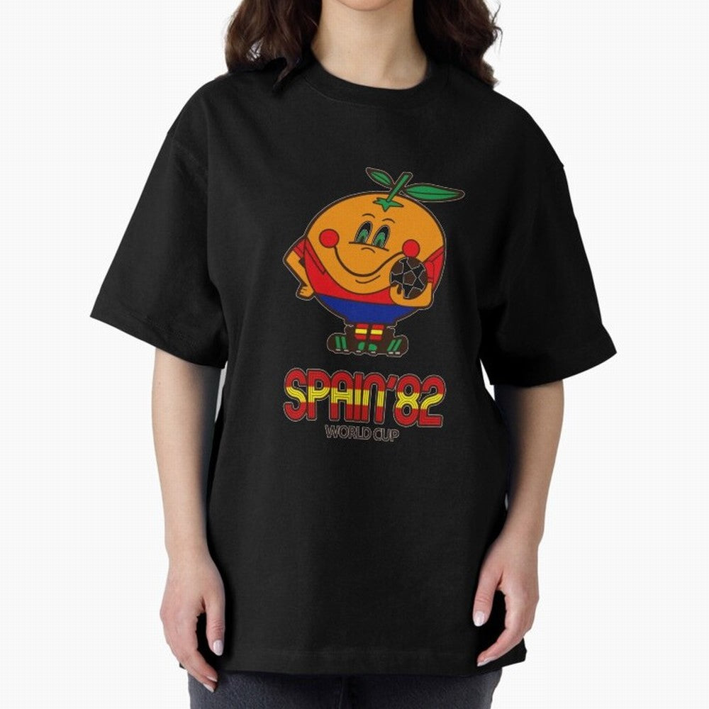 Spain 1982 World Cup- Soccer Oversized T-Shirt Back Your Heroes with Match Day Hype around FIFA World Cup 2026, Messi, CR7 and Mbappe, Brazil, Portugal and Argentina, Stadium Memories, Football Loyalty, International Chants and Championship