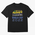 World Cup 2022 Oversized T-Shirt Celebrate Fan Culture around Global Football Passion for FIFA World Cup 2026 USA Canada Mexico, Connected to Haaland, Netherlands, Soccer Culture, Superstar Moments, National Team Dreams and Competitive Fire; Built