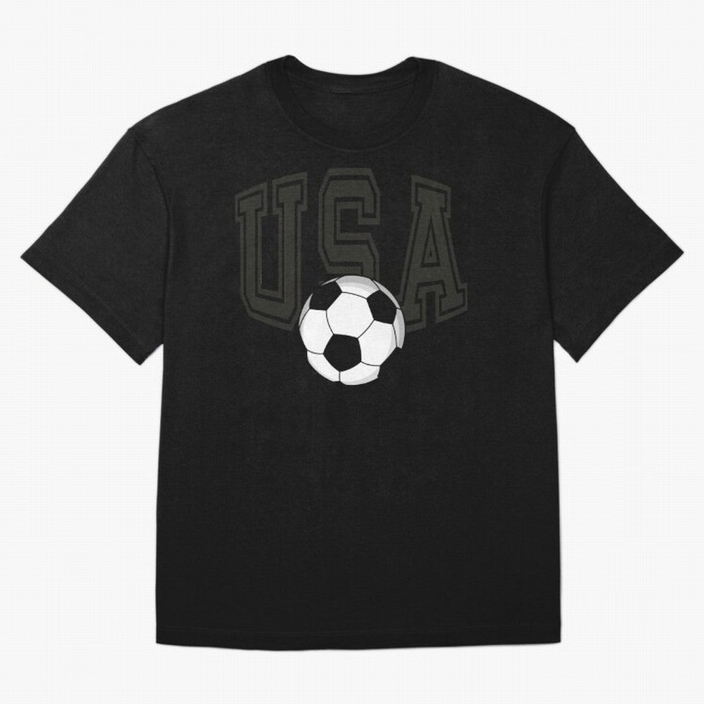 USA soccer ball American world cup 2026 fan Oversized T-Shirt Honor Global Football Passion for FIFA World Cup 2026 Group Stage, Driven by Messi, Neymar and Mbappe, France and Portugal, Football Festival Excitement, Trophy Ambitions, Country