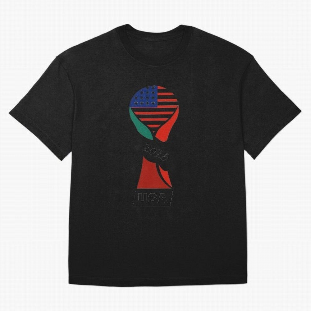 T-shirt usa FIFA world 2026 Oversized T-Shirt Experience Global Football Passion for FIFA World Cup 2026 USA Canada Mexico, Driven by Mbappe and Neymar, Spain and Netherlands, Match Day Excitement, Supporter Culture, Golden Goals and Global
