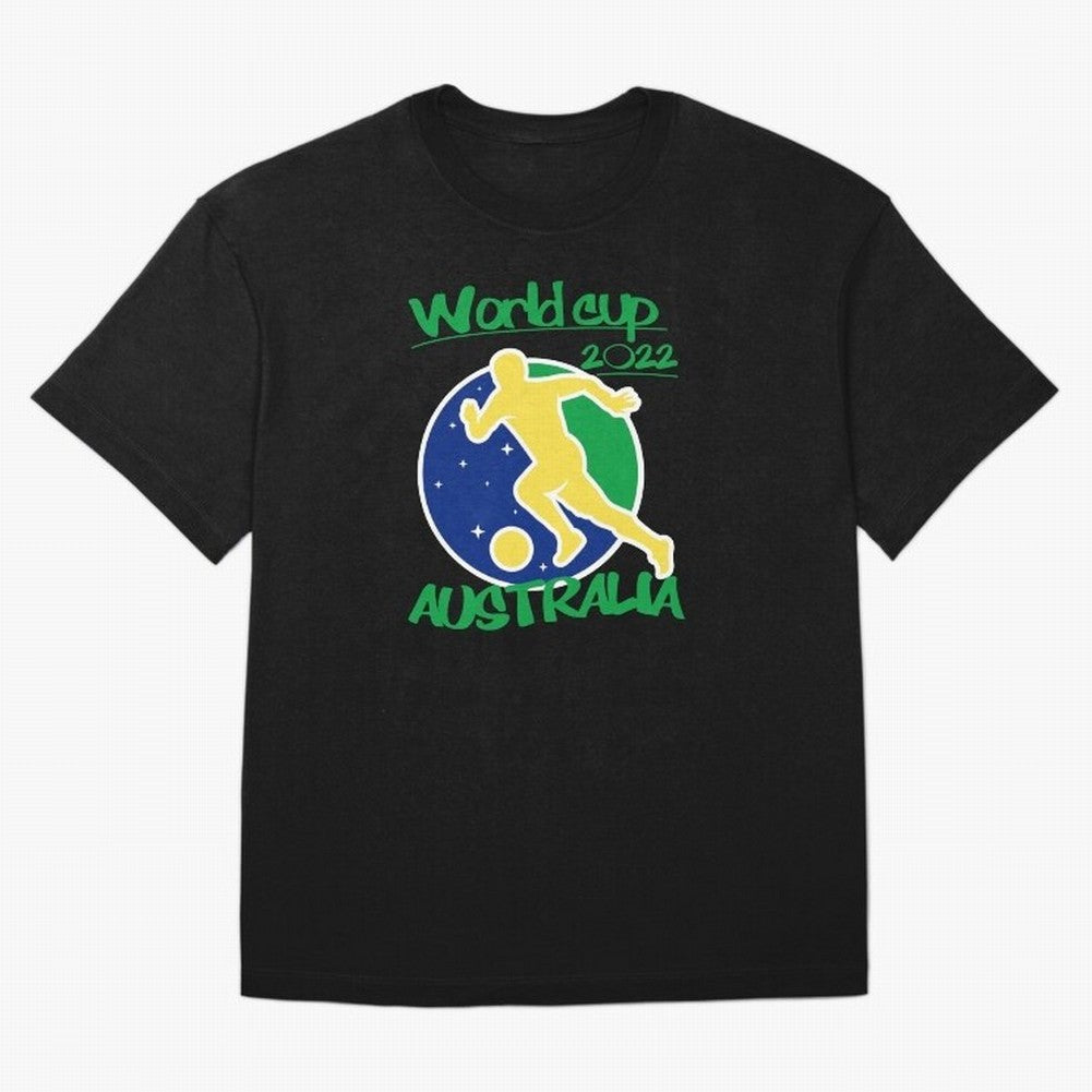 Australia World Cup 2022 Oversized T-Shirt Show Championship Spirit for FIFA World Cup 2026 USA Canada Mexico Inspired by Messi, Argentina Energy, Match Day Excitement, Supporter Culture, Golden Goals and Global Football Passion; Made for Die Hard