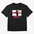 England World Cup 2026 T-Shirt_84815873 Oversized T-Shirt Show Your Stadium Side during Match Day Hype around FIFA World Cup 2026 USA Canada Mexico, Messi and Cristiano Ronaldo, Argentina and Brazil, Football History, Final Match Energy, Crowd