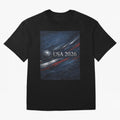 USA 2026 Soccer Design Inspired Oversized T-Shirt Celebrate Soccer Greatness during FIFA World Cup 2026 Spirit, Connected to Portugal, Mbappe, Stadium Chants, National Pride, Trophy Dreams and Unforgettable Football Memories; Ideal for Football