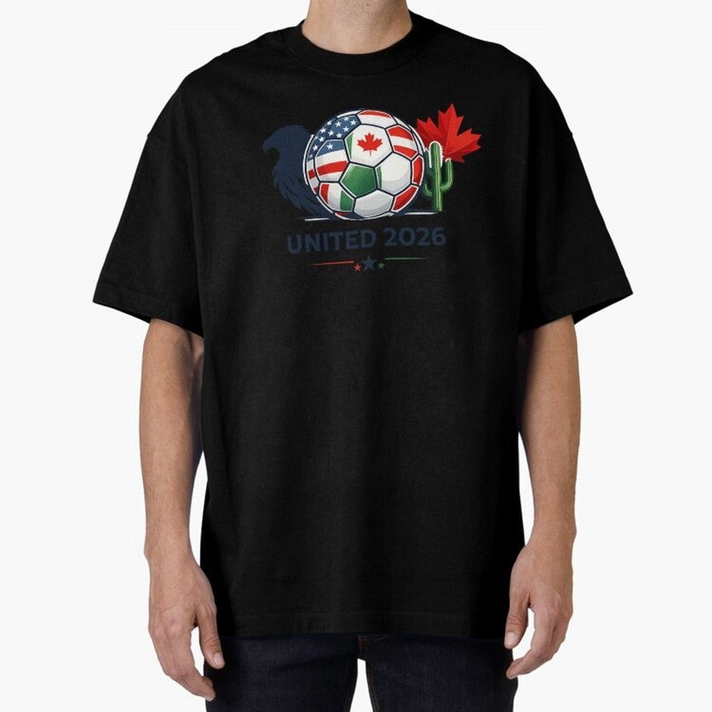 World Cup 2026 United Soccer Design Oversized T-Shirt Bring Champion Energy into the FIFA World Cup 2026 Journey through CR7 Highlights, Netherlands Pride, Goal Celebration Energy, Supporter Heritage, Football Icons and Worldwide Tournament Joy;