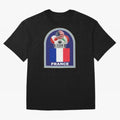 France 2026 Soccer T-shirt Oversized T-Shirt Celebrate Supporters United by Global Football Passion for FIFA World Cup 2026, Capturing Neymar, England, Retro Football Energy, Iconic Rivalries, Trophy Chase Drama and Stadium Atmosphere; Perfect for