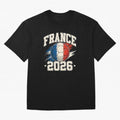 France 2026 World Cup for Football Fans and Teams Oversized T-Shirt Step into FIFA World Cup 2026 Group Stage Filled with Mbappe and Neymar, Spain Energy, Classic Soccer Heritage, Championship Pressure, Fan Loyalty and International Pride; Great