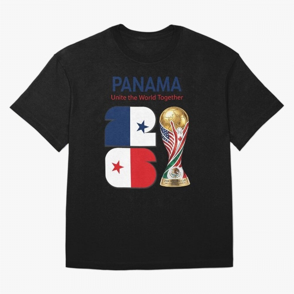 World Cup 2026, IMG 026, PANAMA 001 Oversized T-Shirt Show Passion for the Stars of the FIFA World Cup 2026 Group Stage Journey through Messi and Cristiano Ronaldo Highlights, Argentina, France and Brazil Pride, Worldwide Fan Energy, Dramatic