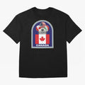 Canada 2026 Soccer T-shirt Oversized T-Shirt Unlock FIFA World Cup 2026 Filled with Messi, CR7 and Mbappe, Argentina and Brazil Energy, Soccer Culture, Superstar Moments, National Team Dreams and Competitive Fire; Ideal for Fans Who Follow Messi,