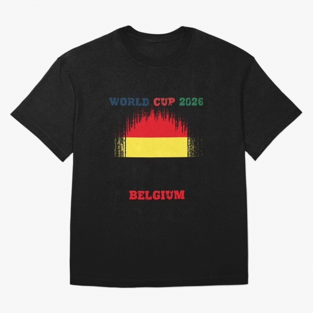 BELGIUM WORLD CUP 2026 Oversized T-Shirt Back Your Heroes with the FIFA World Cup 2026 Group Stage Journey through Cristiano Ronaldo Highlights, France and Portugal Pride, Fan Favorite Moments, National Team Passion, Big Match Drama and Soccer