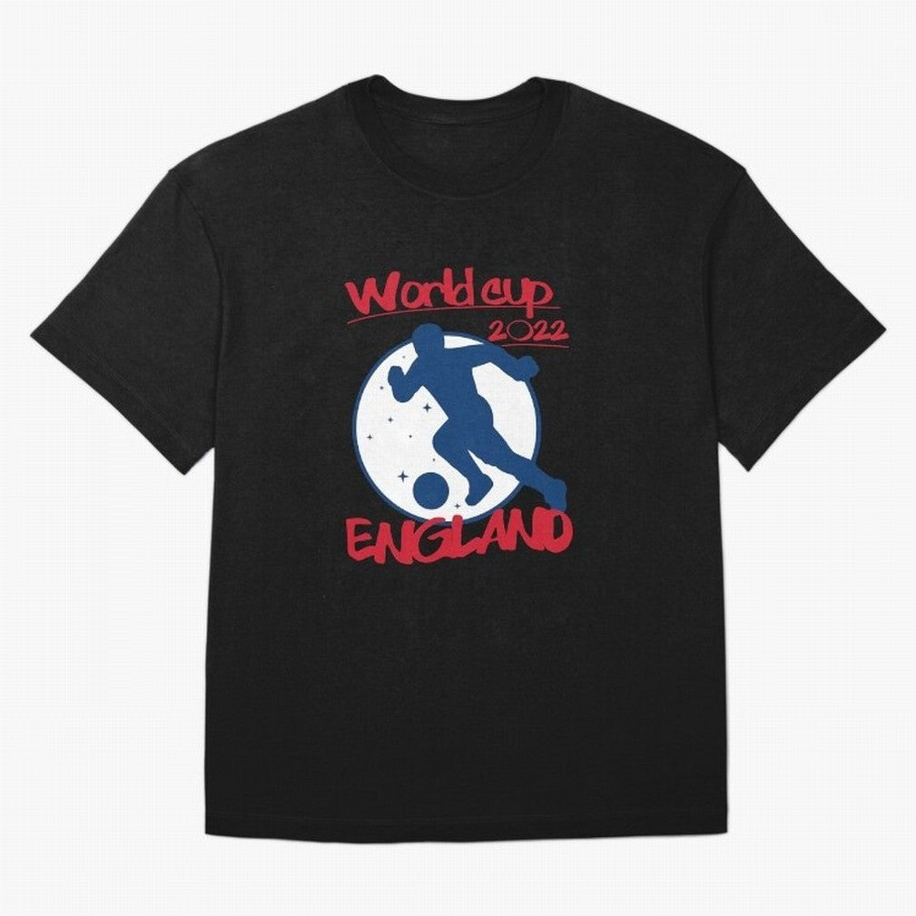 England World Cup 2022 Oversized T-Shirt Bring FIFA World Cup 2026 USA Canada Mexico Inspired by Haaland, England Energy, Match Day Excitement, Supporter Culture, Golden Goals and Global Football Passion; Made for Die Hard Supporters, Soccer