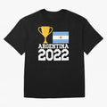 Argentina World Cup Soccer Football 2022, Argentina Soccer Jersey Argentinian Football, Argentina, Argentinian, Qatar World Cup 2022 Oversized T-Shirt Get Ready for FIFA World Cup 2026 USA Canada Mexico Celebrating Mbappe, Portugal, Spain and