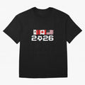 Glitched United 2026 Cup - North America Emblem Part 2 T-Shirt_82924673 Oversized T-Shirt Mark the FIFA World Cup 2026 Group Stage Journey through Cristiano Ronaldo, Haaland and CR7 Highlights, Brazil, Portugal and Argentina Pride, Vintage Soccer