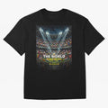 The World Plays As One - World Cup 2026 Soccer Fan Tee Oversized T-Shirt Join Supporters Worldwide for FIFA World Cup 2026 Group Stage Capturing Messi, Neymar and Mbappe, England and Germany Energy, Goal Celebration Energy, Supporter Heritage,