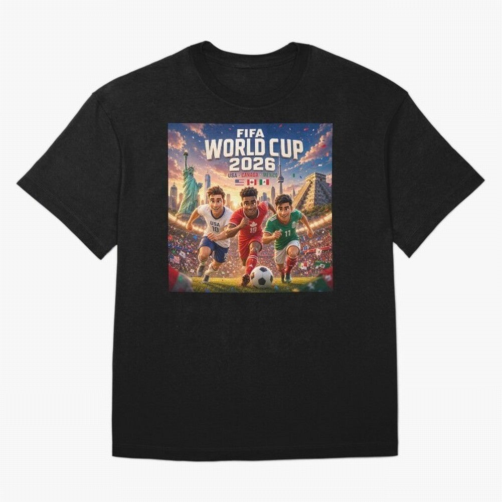 ? USA Canada Mexico Football 2026 #football 2026 Oversized T-Shirt Elevate the FIFA World Cup 2026 USA Canada Mexico Journey through Cristiano Ronaldo Highlights, Brazil, Portugal and Argentina Pride, Vintage Soccer Flavor, Modern Football Stars,