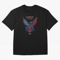 FIFA World Cup 2026 USA Eagle Soccer Logo Oversized T-Shirt Fuel the Hype around FIFA World Cup 2026 USA Canada Mexico Connected to CR7 and Messi, Germany Energy, Worldwide Fan Energy, Dramatic Goals, Stadium Lights and Championship Celebrations;