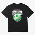 Mexico Futbol 2022 , Futbol Soccer Oversized T-Shirt Show Up for the Glory of the FIFA World Cup 2026 Journey through CR7 and Messi Highlights, Argentina Pride, Stadium Chants, National Pride, Trophy Dreams and Unforgettable Football Memories; Made