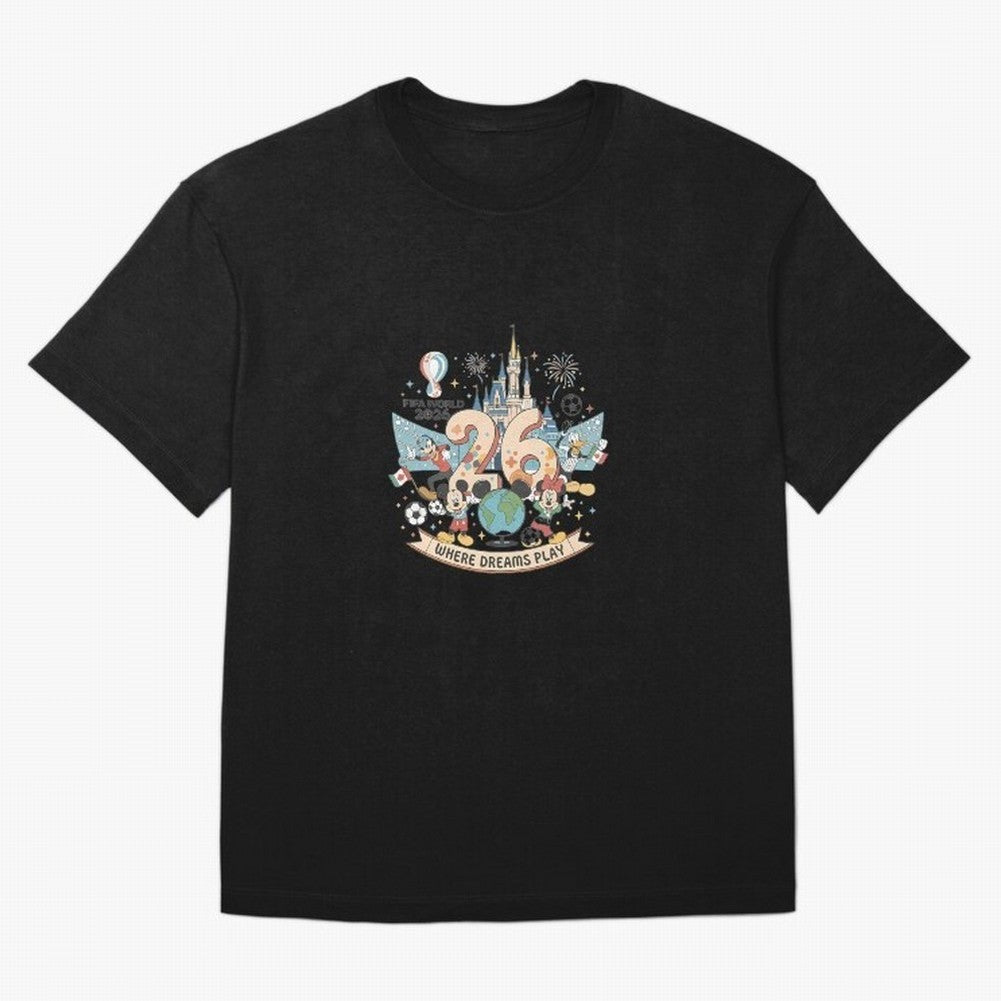 Dreamland Football 26 Oversized T-Shirt Bring Legendary Rivalry Energy to the FIFA World Cup 2026 Journey through CR7 and Messi Highlights, France Pride, Fan Favorite Moments, National Team Passion, Big Match Drama and Soccer History; Perfect for