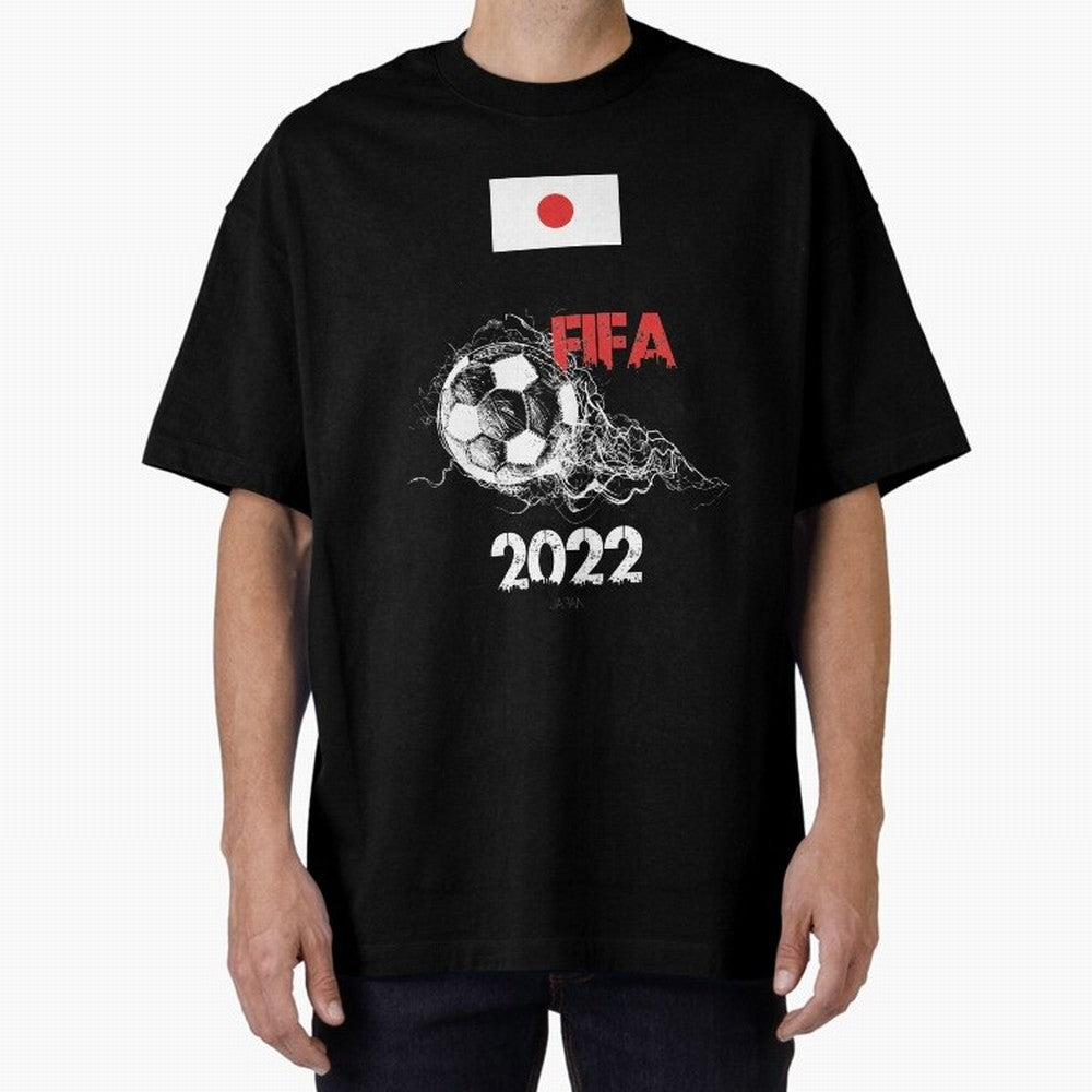 World Cup Qatar 2022 Japan Oversized T-Shirt Refresh FIFA World Cup 2026 USA Canada Mexico with Haaland, Argentina and Brazil Energy, Champion Mindset, Group Stage Buzz, Knockout Tension and Passionate Fan Culture; Perfect for Supporters Who Want
