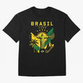 Brasil 2026 Christ the Redeemer Rio Oversized T-Shirt Honor the Football Icons of FIFA World Cup 2026 USA Canada Mexico for Fans of CR7 and Messi and Spain, Bringing Match Day Excitement, Supporter Culture, Golden Goals and Global Football Passion;