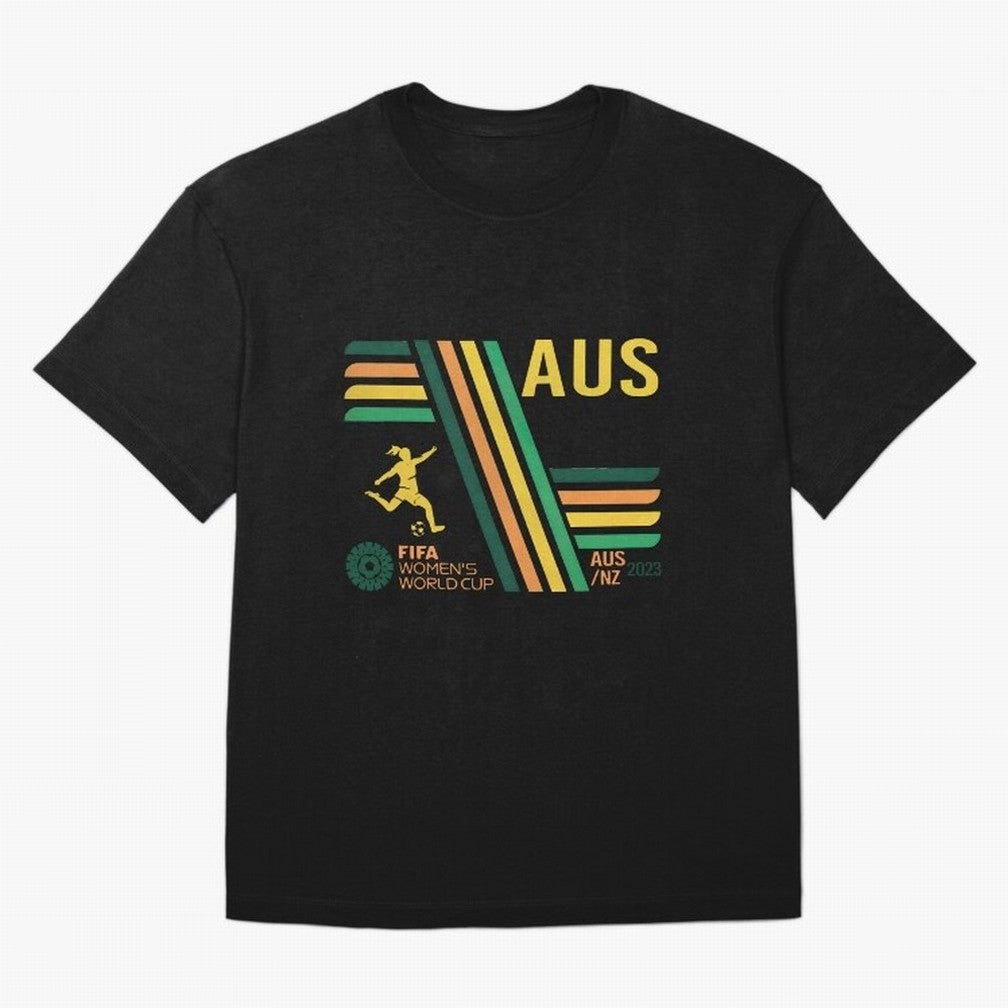Australia Women's World Cup Oversized T-Shirt Keep Football History Alive during FIFA World Cup 2026 for Fans of Mbappe and Argentina, Bringing Match Day Excitement, Supporter Culture, Golden Goals and Global Football Passion; Made for Collectors
