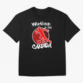 Canada World Cup 2022 Oversized T-Shirt Carry FIFA World Cup 2026 for Fans of CR7 and Messi and Portugal, Bringing Football History, Final Match Energy, Crowd Noise and Once in a Lifetime Moments; Ideal for Fans Who Follow Messi, Cristiano Ronaldo,